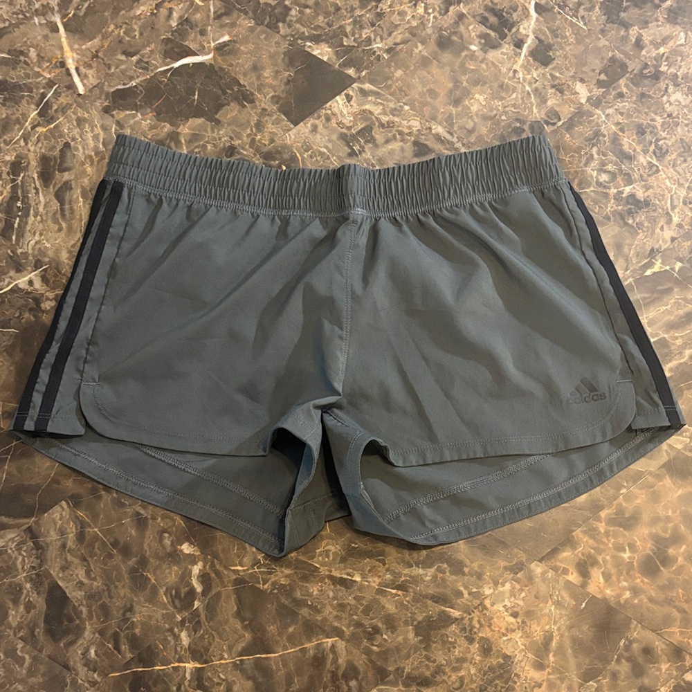 Adidas Women's Athletic Shorts in Dark Gray